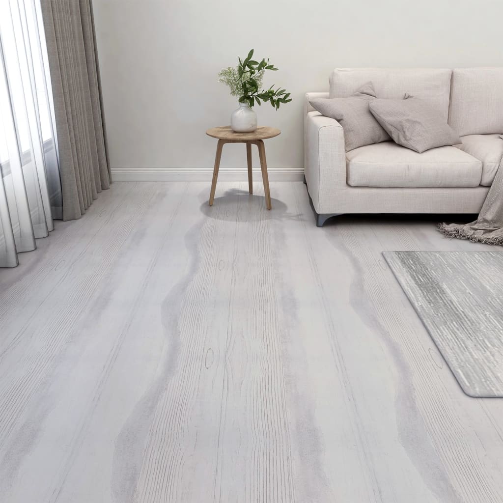 VidaXL floorboards 20 st self -adhesive 1.86 m² PVC light gray