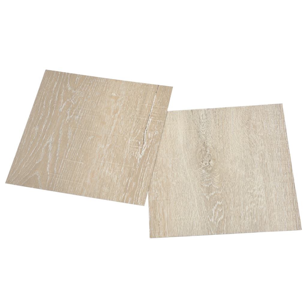 VIDAXL -Dielen 20 St. Selbstadhäsiv 1,86 m² PVC Beige