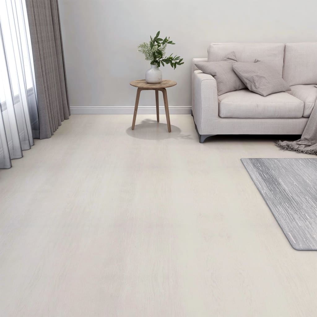 Tablas de piso Vidaxl 20 st autoadhesivo 1.86 m² pvc beige