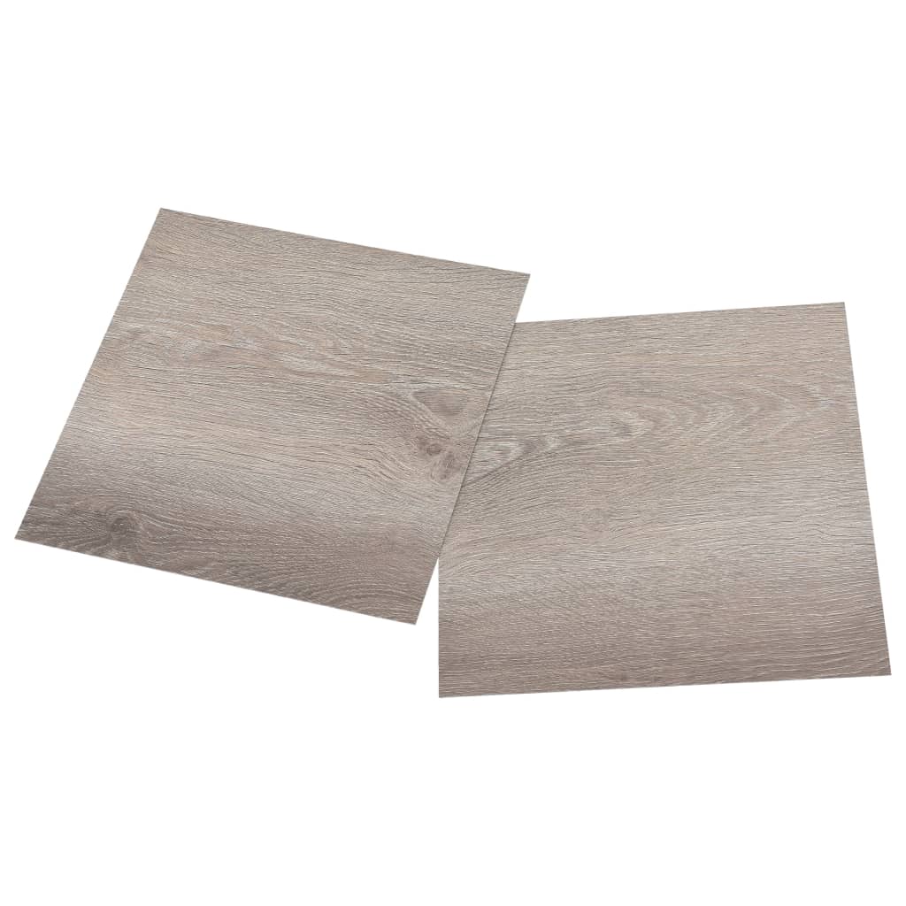 Vidaxl Floor Boards 20 S Self -adhezyjna 1,86 m² PVC Taupe