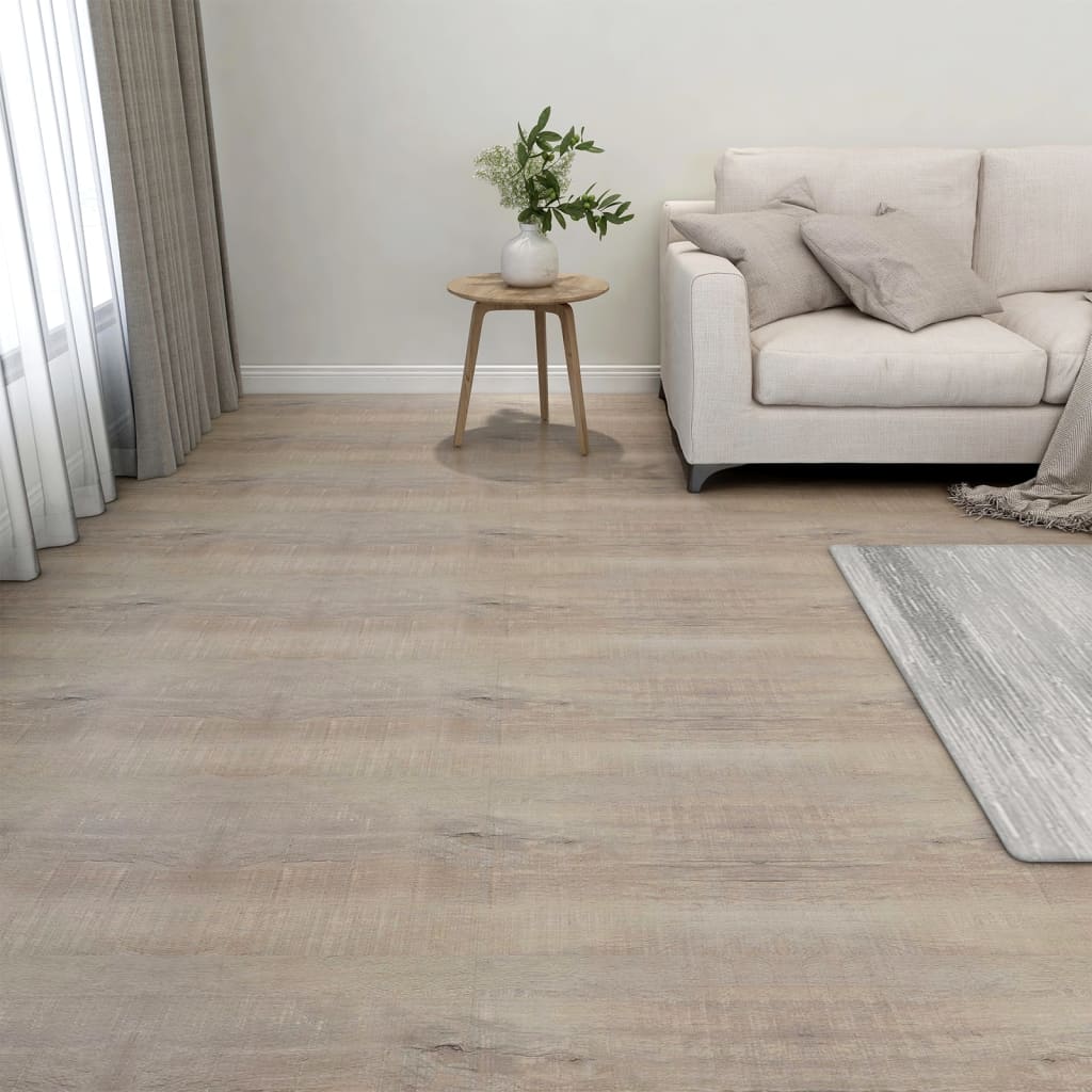 Vidaxl Floor Boards 20 S Self -adhezyjna 1,86 m² PVC Taupe