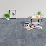 VidaXL floorboards 20 st self -adhesive 1.86 m² PVC gray marble pattern