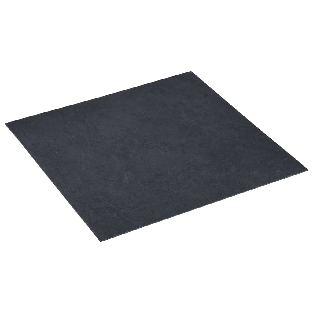 Planchers Vidaxl 20 ST auto-adhésif 1,86 m² PVC Black Marble Match