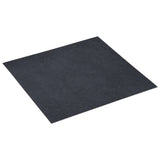 Tablas de piso Vidaxl 20 st autoadhesivo 1.86 m² patrón de mármol negro de PVC