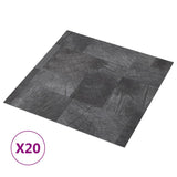 VidaXL floorboards 20 st self -adhesive 1.86 m² wood structure