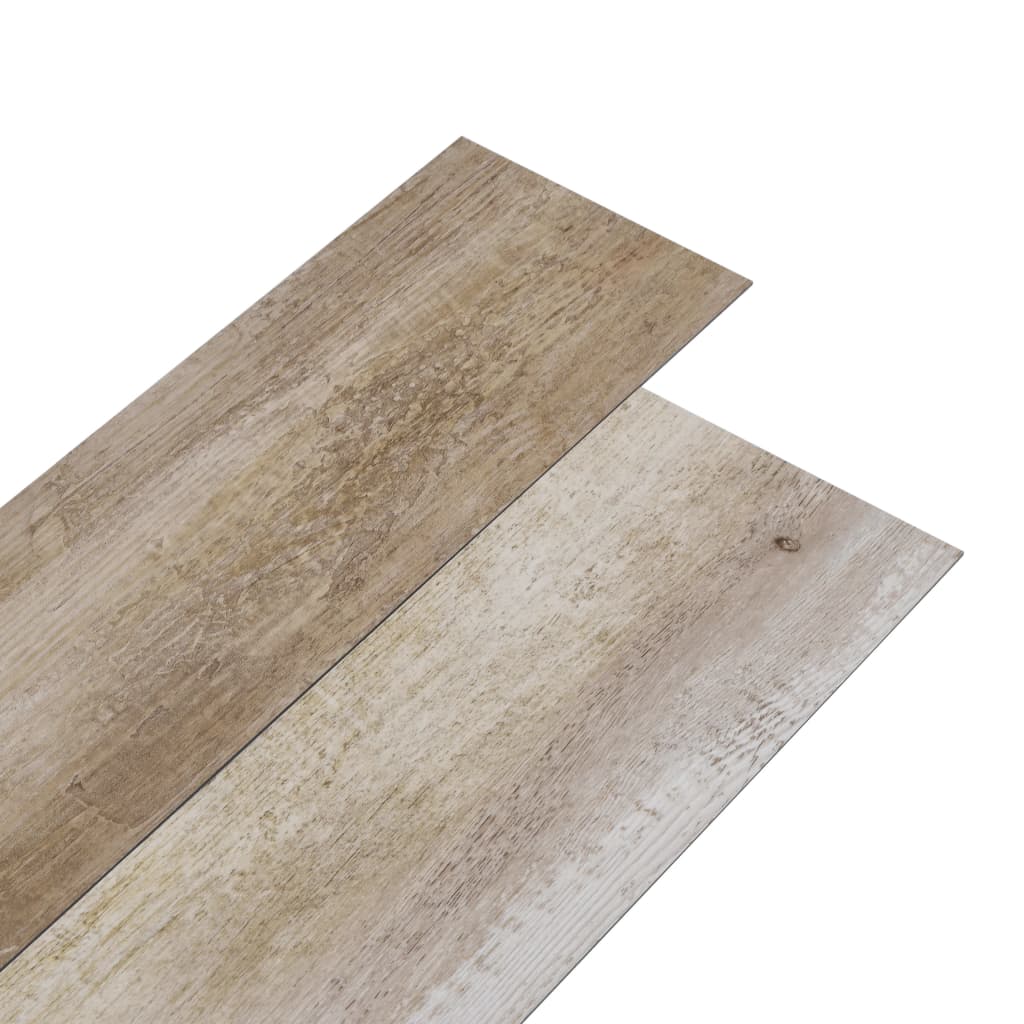 Vidaxl Floorboards Self -Adhesive 5,21 m² 2 mm PVC Woodwash