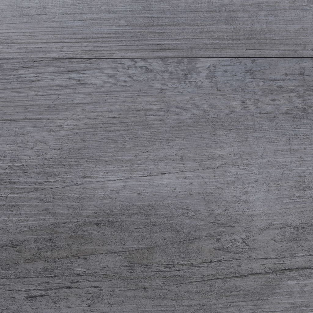 Vidaxl Floorboards Selvlavt 5,21 m² 2 mm PVC Mat Wood Grey