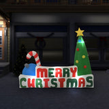 Vidaxl Christmas Tree Joyeux Noël LED 240x188 cm
