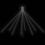 Vidaxl Christmas Tree Lighting Waterfall avec 400 LED à l'intérieur de 2,5 m