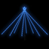 Vidaxl Christmas Tree Lighting 400 LEDS à l'intérieur de 2,5 m bleu