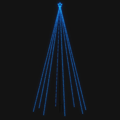 Vidaxl LED Trele de Noël à l'intérieur à l'extérieur de 576 LED 3,6 m bleu