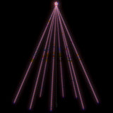 Vidaxl LED Arbre de Noël à l'intérieur de 1300 LED coloré 8 m
