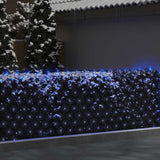 Vidaxx Filet de Noël lumineux 204 LED intérieur et extérieur 3x2 m bleu