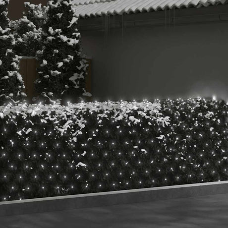 Vidaxl Christmas Network éclairage 306 LED à l'intérieur et à l'extérieur 3x3 m blanc froid blanc