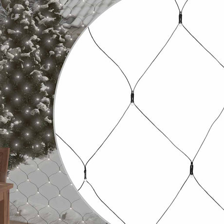 Vidaxl Christmas Network éclairage 306 LED à l'intérieur et à l'extérieur 3x3 m blanc froid blanc