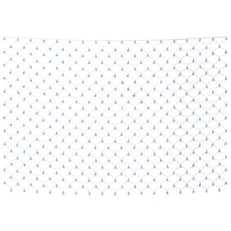 Vidaxl Christmas Network Lighting 306 LEDS à l'intérieur et à l'extérieur 3x3 m bleu