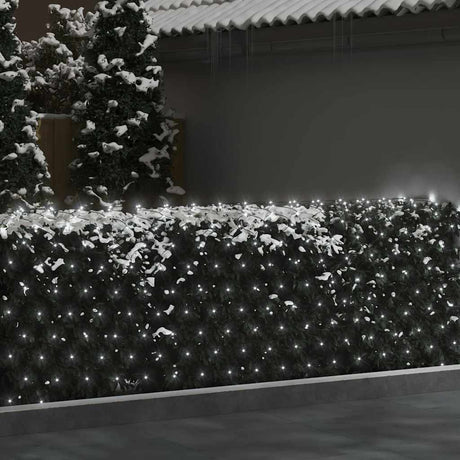 Vidaxl Christmas Network éclairage 544 LED à l'intérieur et à l'extérieur 4x4 m blanc froid blanc