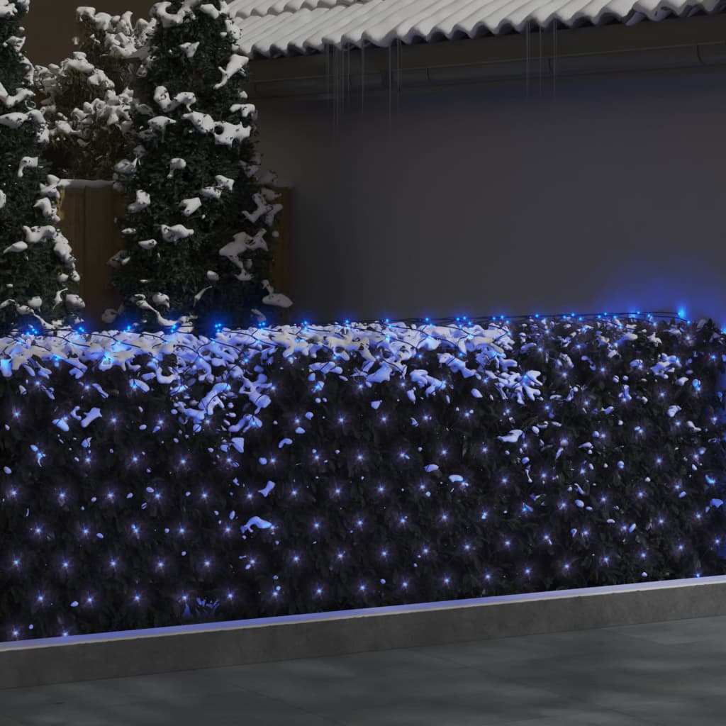 Vidaxl Christmas Network Lighting 544 LEDs i og utenfor 4x4 m blå blå