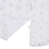 Vidaxx jupe de sapin de Noël de luxe blanc 150 cm imitation fourrure