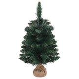Vidaxl kunstkerstboom avec l'éclairage et Green PVC standard de 60 cm