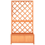 Vidaxl latwerkplantenbak 70x30x135 cm