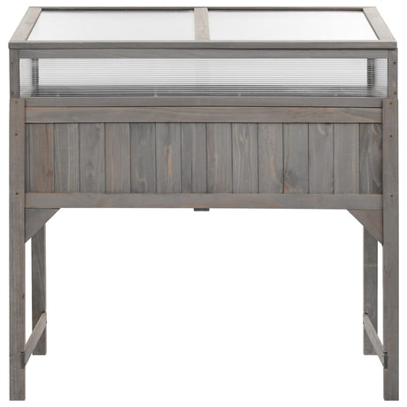 Vidaxl Planter élevé avec du bois solide 110x54x120 cm