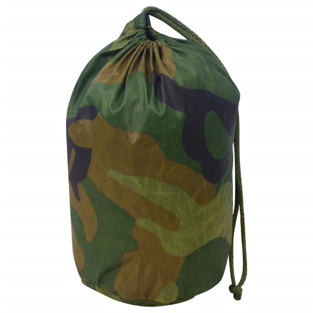 Vidaxl camouflegetnet mat Späichere Bag 1.5x8 m Gréng