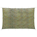 Vidaxl camoufagenet avec sac de rangement 4x5 m vert