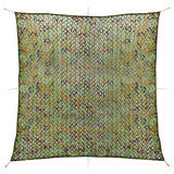 Vidaxl camouflagenet avec sac de rangement 5x5 m vert
