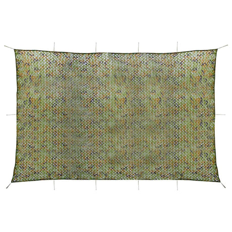 Vidaxx filet de camouflage avec sac de rangement 6x7 m vert