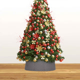 Vidaxl Jupe d'arbre de Noël Ø54x19,5 cm brun