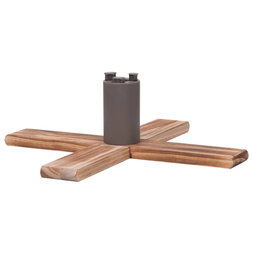 Vidaxx support pour sapin de Noël 54x54x16 cm
