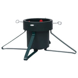 Support de sapin de Noël vidaxl 46x46x19 cm noir