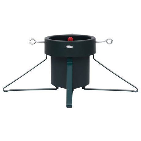 Support de sapin de Noël vidaxl 46x46x19 cm noir