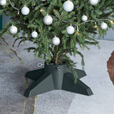 Support d'arbre de Noël Vidaxl 55.5x55.5x15 cm vert