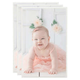 Vidaxl Photo Frames 3 PCS pour le tableau 13x18cm MDF Silver Colored