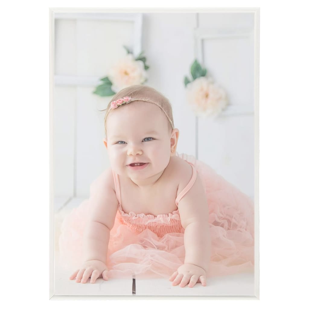 Vidaxl Photo Frames 3 PCS pour le mur ou le tableau 18x24 cm MDF en argent coloré