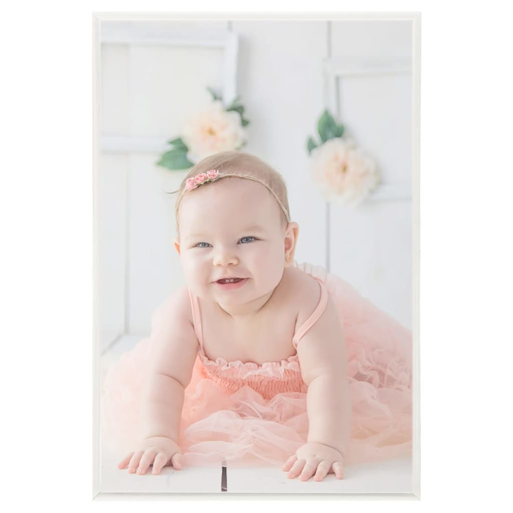 Vidaxl Photo Frames 3 PCS pour le mur ou le tableau 7x90 cm MDF en argent coloré