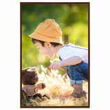 Vidaxl Photo Frames 5 PCS pour le mur ou le tableau 70x90 cm MDF Bronze coloré