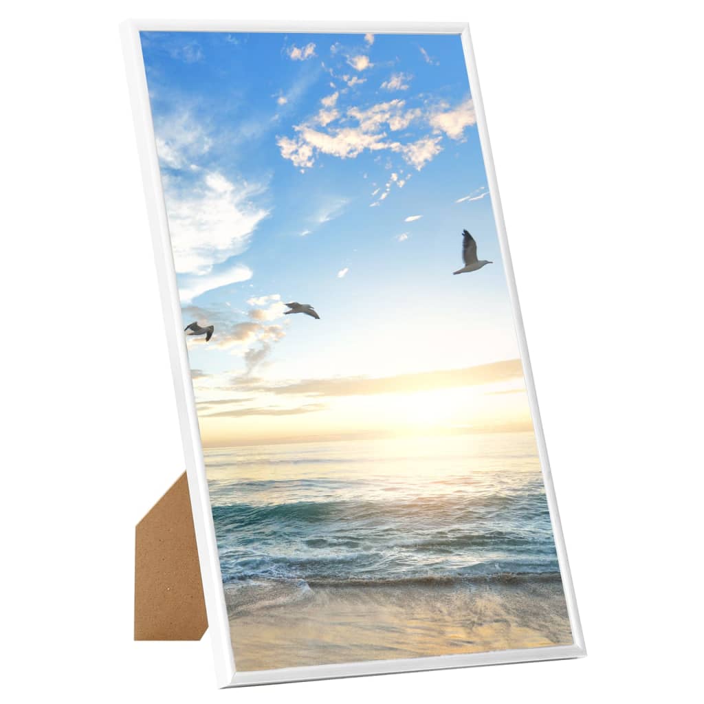 Vidaxl Photo frames 5 pcs for wall or table 13x18 cm MDF White