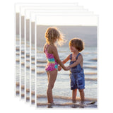 Vidaxl Photo Frames 5 PCS pour le mur ou le tableau 70x90 cm MDF blanc
