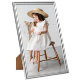 Vidaxl Photo Frames 3 PCS para la Tabla 13x18cm MDF Color de color plateado