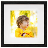 Vidaxl Photo Frames 3 PCS pour 13x13 cm Photo 3D 23x23 cm noir