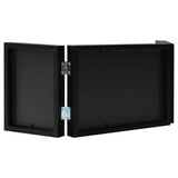 Cadre photo Vidaxl Triptych 22x15 cm + 2x (10x15 cm) noir