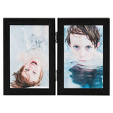 Vidaxl Photo Frame Nuboon 2x (21x29,7 cm) czarny