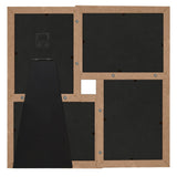 Cadre photo Vidaxl pour 4x (10x15 cm) Photo MDF Lichtbruin