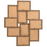 Vidaxl Photo Cadre pour 10x (13x18 cm) Photo MDF Lichtbruin