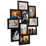 Vidaxl Photo Cadre pour 10x (13x18 cm) Photo mdf noir