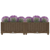 Vidaxl Planter surélevé 80x40x23 cm en polypropylène