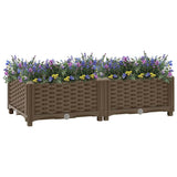 Vidaxl Planter surélevé 80x40x23 cm en polypropylène